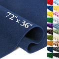 Navy Fabric Sheet 72" X 36", 1.4mm Thick Large Soft Durable Flexible Craft Felt by MITINU