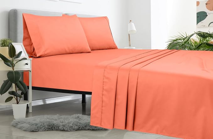 Royale Linens Twin XL Flat Sheet - Image 7