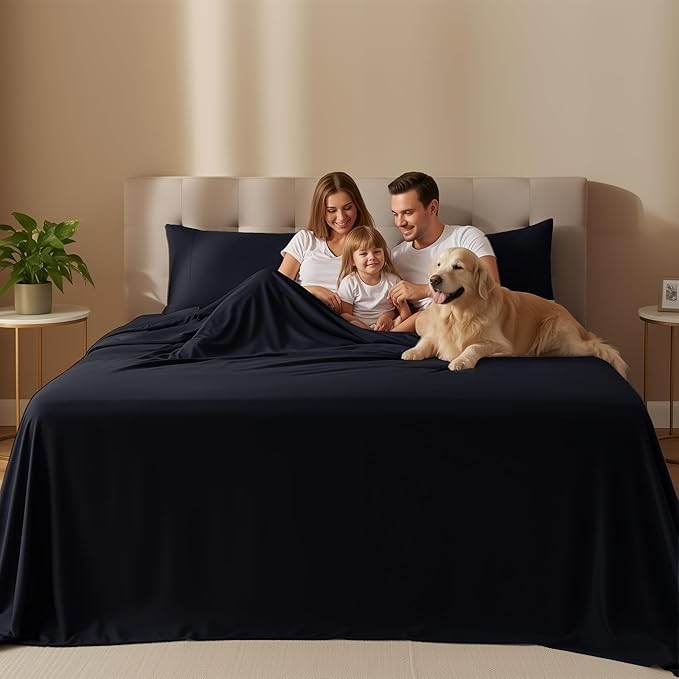 Utopia Bedding Full Sheet Set – 4 Piece Bed Sheets - Image 2