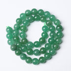 60pcs 6mm Natural Green Aventurine Beads Semi Precious Round Smooth Gemstones - Image 5