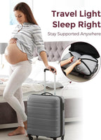 Momcozy Portable Pregnancy Pillow – W Shaped Maternity Support - Image 3