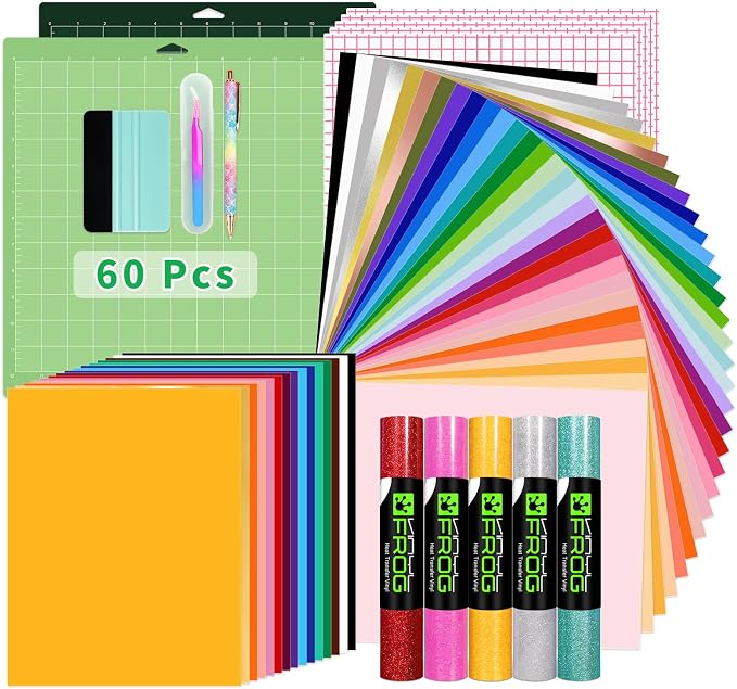 VINYL FROG 60PCS Accessories Bundle by VINYLFROG