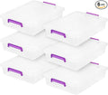 IRIS USA 6 Qt. Plastic Craft Storage Container Bins by IRISUSA