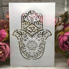 TIAMECH A4 Reusable Mandala Hand Stencil - Image 3