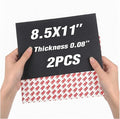 80Mil Magnetic Sheets with Adhesive 8.5" x 11", Self Sticky Anisotropic Sheet by CHUNNIAOUSMARKET