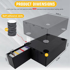 Trading Card Storage Box, Includes 9-600 CT Boxes & 48 Card Dividers, 9000+ - Image 3