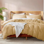 Nestl Camel Gold Duvet Cover Full Size by Nestl