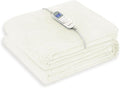 Wapaneus Foot Pocket Heated Blanket Electric Throw by Wapaneus