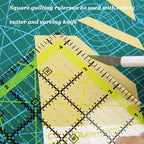 UOOU Quilting Ruler, Square Quilting Rulers Fabric Cutting Ruler Acrylic - Image 6