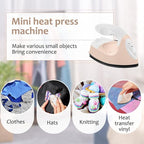 Honoson Mini Craft Iron Mini Heat Press Small Iron 3.93 x 2.36 x 2.76 Portable - Image 6