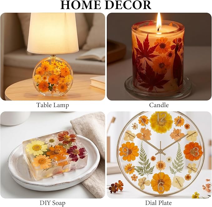 NESCCI 277 Pcs Autumn Dried Flowers - Image 6