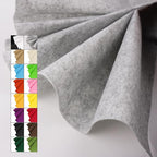 IONTACH 36" X 36" Grey Stiff Felt Fabric 1.2mm Thick | Felt Sheet by IONTACH
