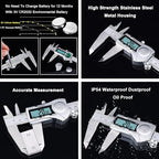 Kynup Digital Caliper, 8 Inch Caliper Measuring Tool - Image 3