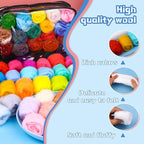 SOCNITC 70 Colors Needle Felting Kit, Wool Felting Kit - Image 7