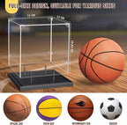 KKU Basketball Display Case, Acrylic Clear Full Size Basketball Case - Image 3