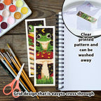 ORIGACH 6 Set Frog Cross Stitch Bookmark Kit - Image 3