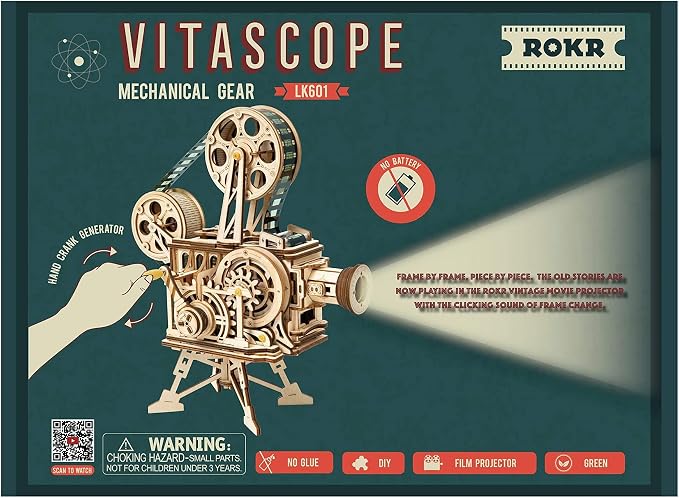 ROKR 3D Wooden Puzzles Vitascope - Image 9