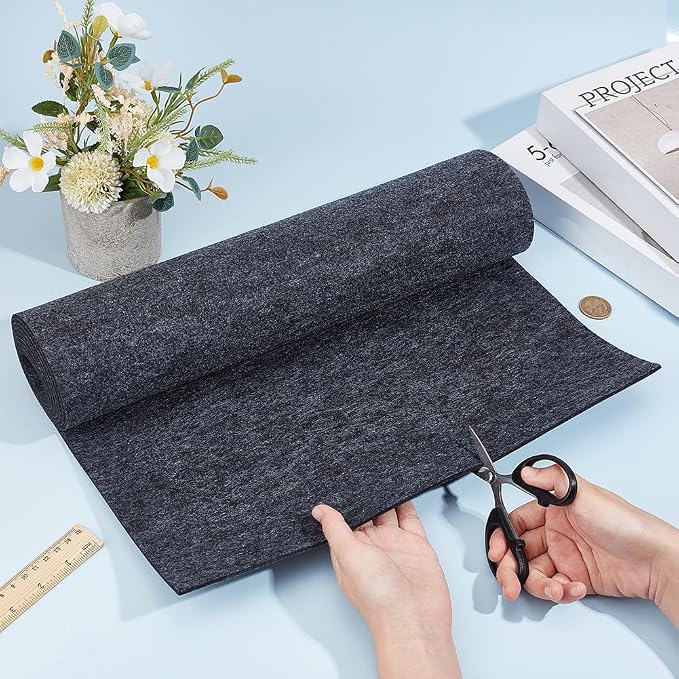 BENECREAT 78.7x15.7inch Felt Roll, 3mm Thick Nonwoven Felt Roll - Image 3