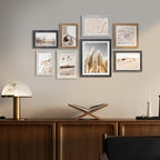 ArtbyHannah Gallery Wall Frame Set, 8 Pack Picture Frames Collage Wall Art Decor - Image 2