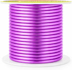 Mandala Crafts 8 Gauge Violet Anodized Aluminum Craft Wire, 32 FT | Colored - Image 2