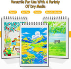 8.3x5.8 Sketch Book, Top Spiral Bound Sketch Pad, 60sheets 92lb/150gsm Bright - Image 3