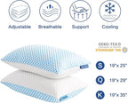 EASELAND Firm Pillows Shredded Memory Foam - Image 5