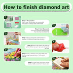 DOZEEZOP 6-Pack Diamond Painting Art Kits - Image 8