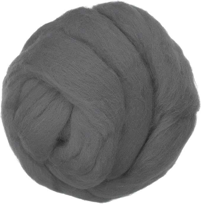 PATIKIL Wool Roving Yarn, 250G/8.8OZ Felting Wool Pure Roving Yarn by PATIKIL