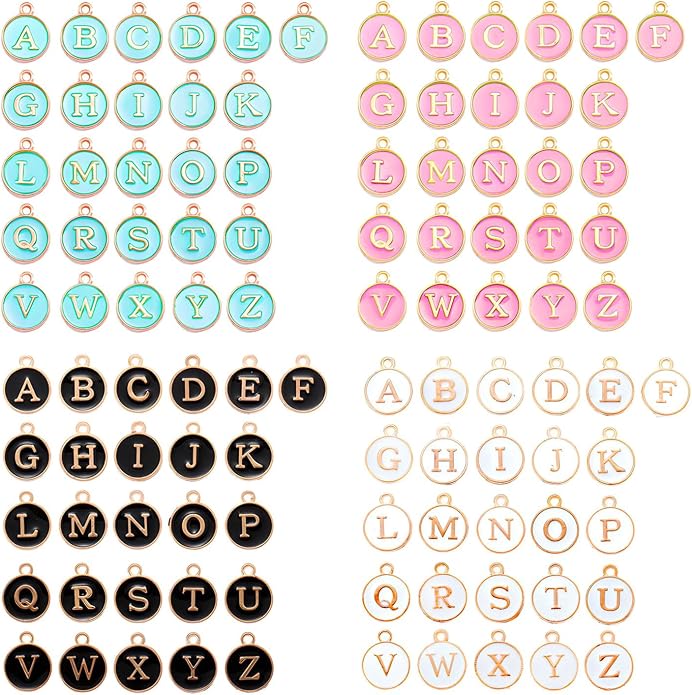 Bulk Gold Enamel Charms for Jewelry Making, Colorful Metal Charms Pendant for by stino