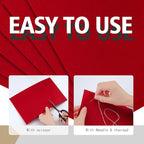 HaoFeiJH redFelt Fabric Sheets - Image 3