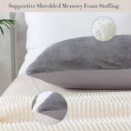 WhatsBedding Memory Foam Body Pillow - Image 4