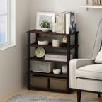 Furinno Turn-S-Tube Storage Shelves Set of 2, 3-Tier Stackable Standing Shelf - Image 2