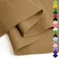 Soft Felt Fabric Sheet 18" x 36", 1.6mm Acrylic Craft Felt, Tan | Soft Thick by AblemeDeco