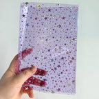 Transparent Waterproof PVC Vinyl 10 Pcs 8.3 x 11.8 inches Iridescent Shine - Image 5