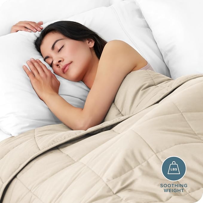 Bare Home Weighted Blanket Twin or Full Size 10lb - Image 2