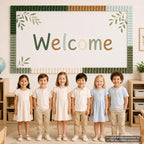 6 Rolls 40 Ft Ruffled Bulletin Board Borders Back to School Classroom Decor - Image 5