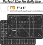 DIYSELF Cutting Mat 8in×6in, Self Healing Cutting Mat, A5 Rotary Cutting Mats - Image 2