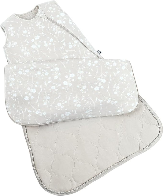 GUNAMUNA günamüna Unisex Baby, Toddler Wearable Blanket, Sleeping Bag Bamboo Rayon, Sleep Sack with Diaper Zipper, 2.6 TOG