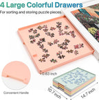 Playboda 1500 Pieces Rotating Plastic Puzzle Board - Image 7