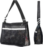 qiipii 1 Pack Beach Mesh Bag Shell Collecting Bag Beach Sand Toy Bags by qiipii