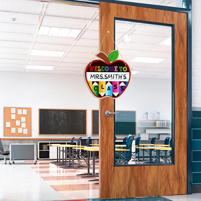 Large Welcome Sign for Classroom Decoration Crafts Hanging to Paint DIY Blank - Image 7