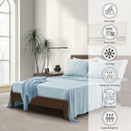 Luxury Bamboo Market |King Envelope Pillowcase Set | 100% Viscose Made from - Image 4