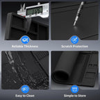 STREBITO Solder Mat Electronics Mat Silicone Repair Mat, Heat Resistant 932°F - Image 9