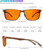 ANYLUV Blue Light Glasses Men, Relieve Eyestrain and Eye Protection, Al-Mg - Image 4