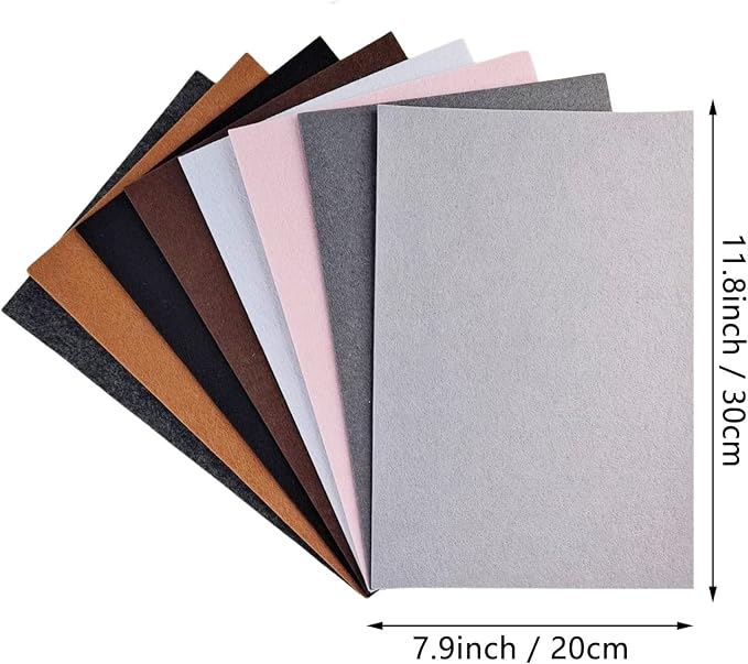 Jtnohx Stiff Felt, 2mm Thick Felt Sheets - Image 2