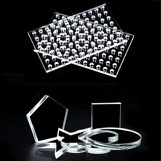 Acrylic Sheets Transparent Acrylic Sheet, Thickness 5 MM Acrylic Square Panel - Image 6