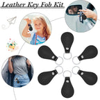 Taiyin 30 Pcs Leather Key Fob Kit - Image 6