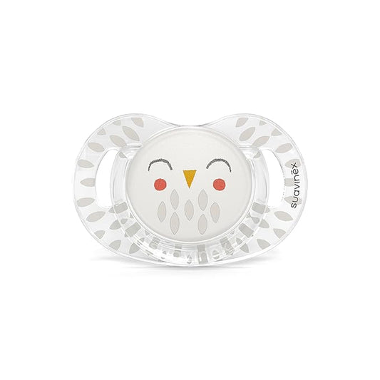 Suavinex Bonhomia SX PRO Physiological Pacifier, Supports Breastfeeding Babies, Pacifiers for 18 Months and Up, Baby Pacifier, Baby Accessories, (Beige)