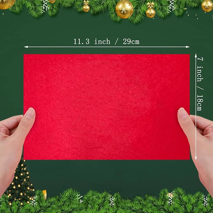 Jtnohx Felt for Crafts, Craft Felt Square for Sewing - Image 3