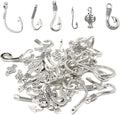 Honbay 60PCS Alloy Fish Hook Double Sided Fish Charms Pendant Fishing Jewelry by Unknown